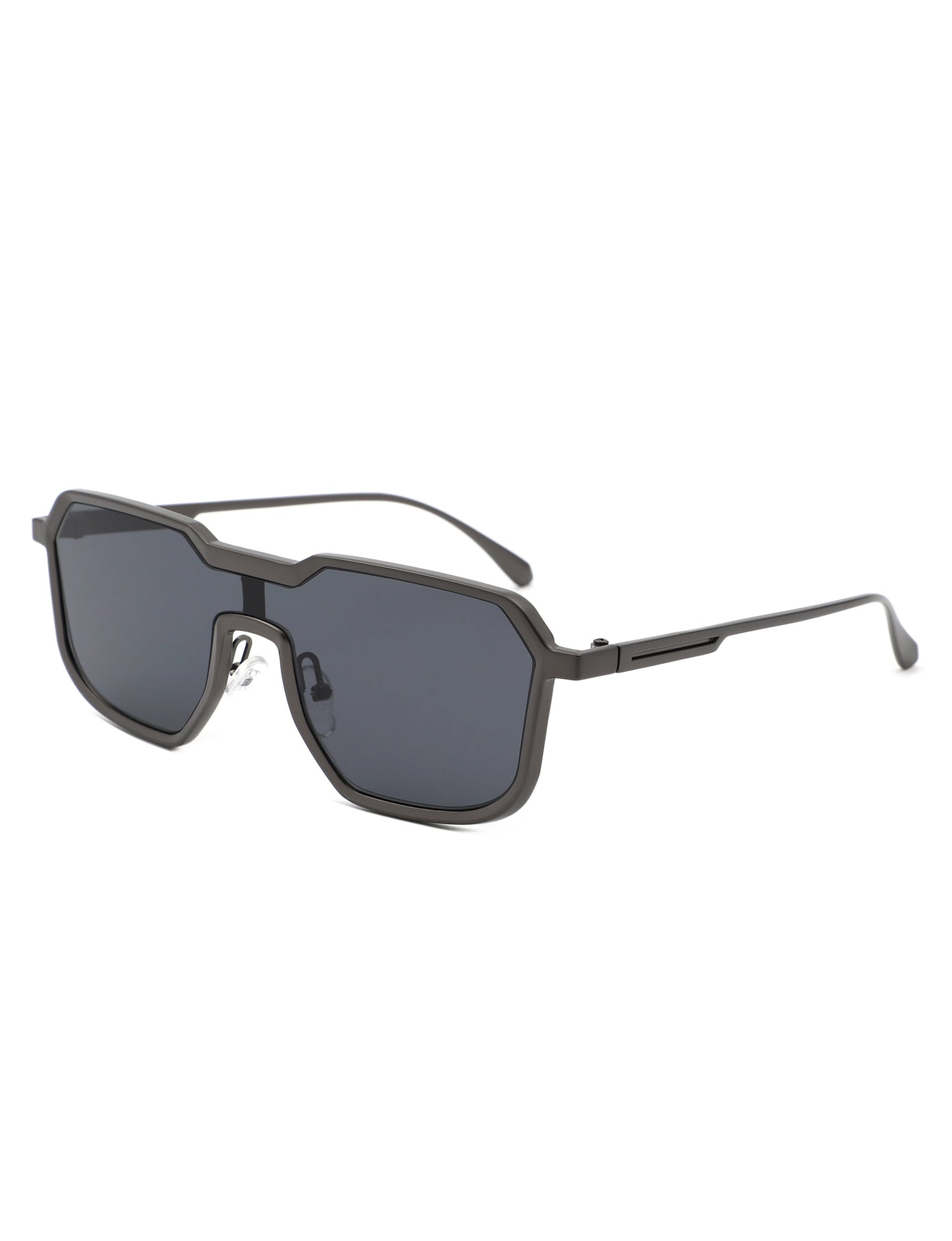 Cramilo Made-in-USA Oversized Square Sunglasses with UV Protection