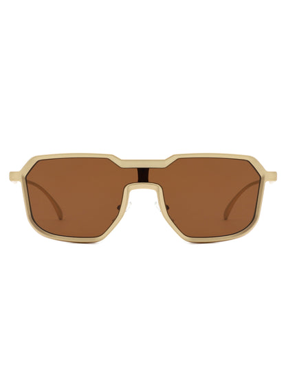 Cramilo Made-in-USA Oversized Square Sunglasses with UV Protection