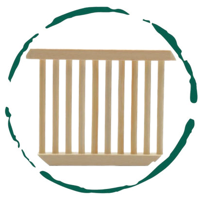 4-Pack Bamboo Soap Dish